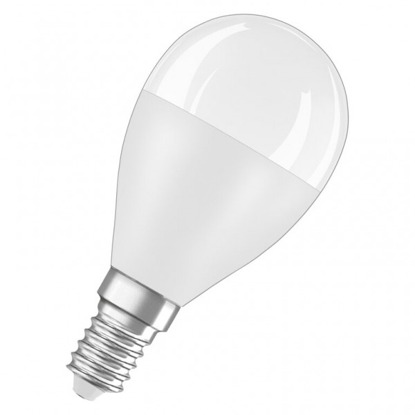 Bellalux / Ledvance Star Tropfen P LED 6.5-60W 840 kaltweiß 806lm E14 matt 150° 220-240V