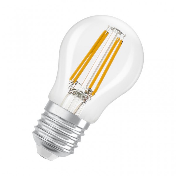 Osram / Ledvance Superstar Tropfen P LED Filament 3.4-40W 827 warmweiß 470lm dimmbar E27 klar 320° 220-240V